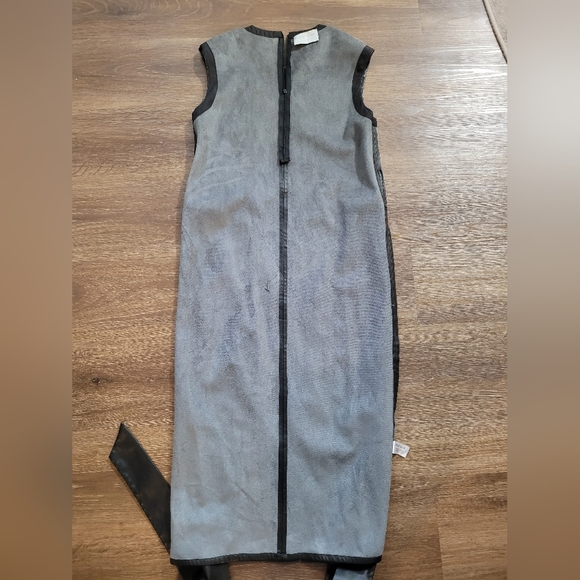 Modern Citizen Pilar Vegan Leather Tie-Front Dress - Picture 7 of 12